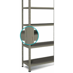 SCAFFALE METALLICO A INCASTRO IN KIT
