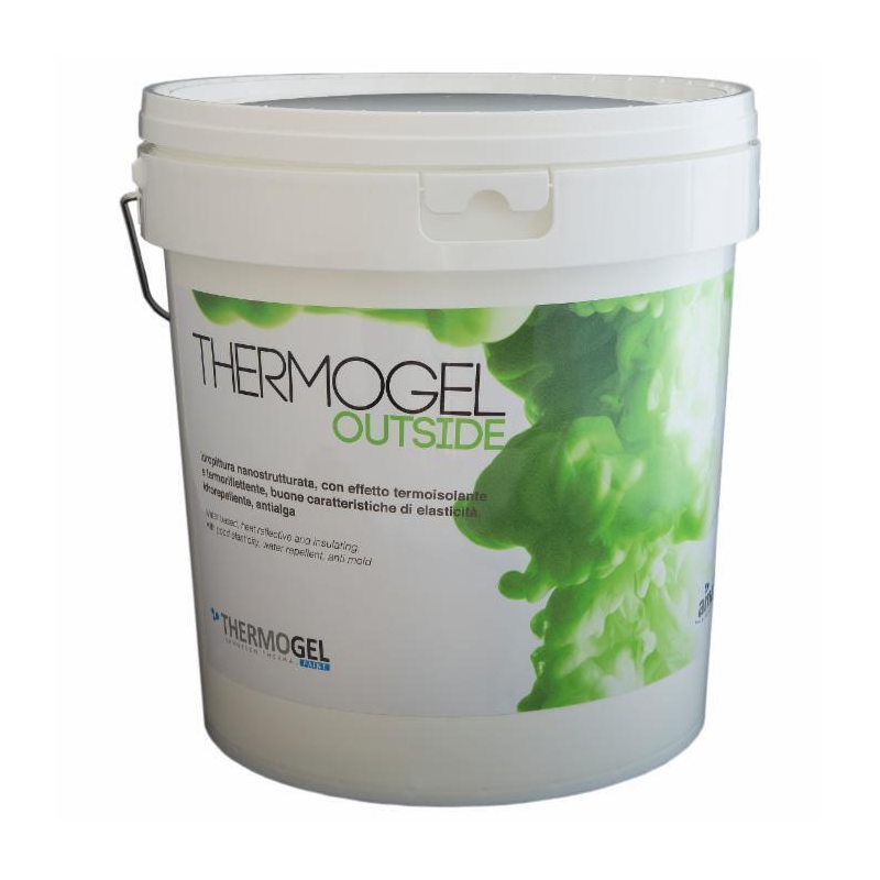 VERNICE TERMORIFLETTENTE E TERMOSIOLANTE, IDROREPELLENTE E ANTIALGA PER ESTERNI