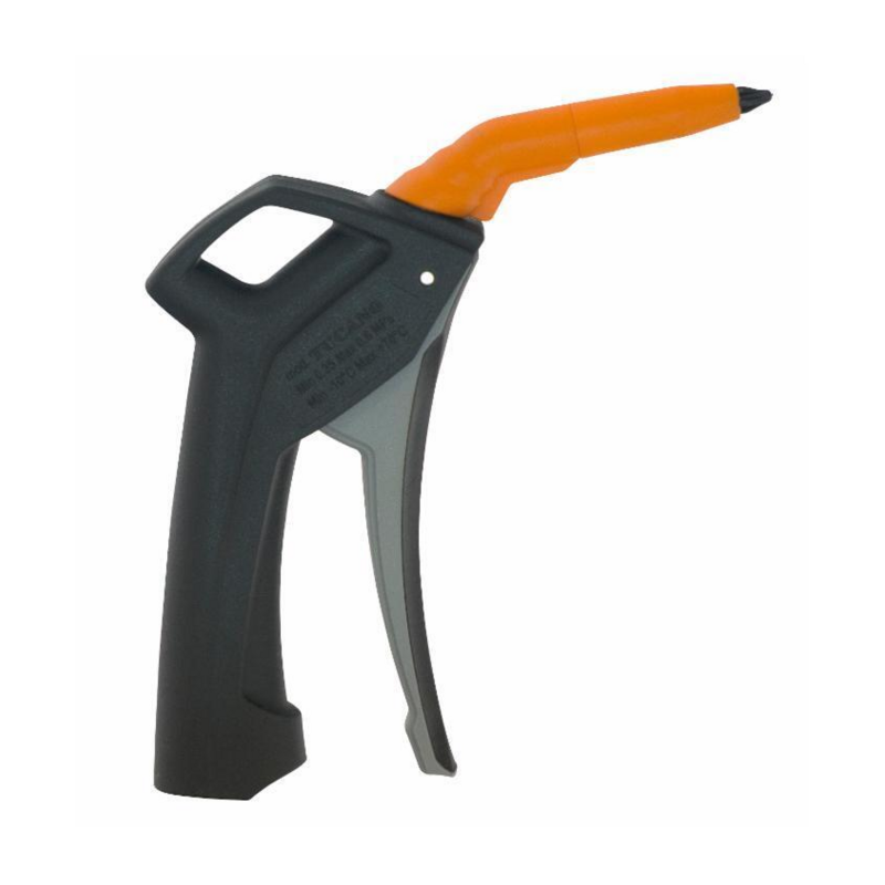 Pistola tucano con tubetto di plastica e silenziatore morbido antigraffio
