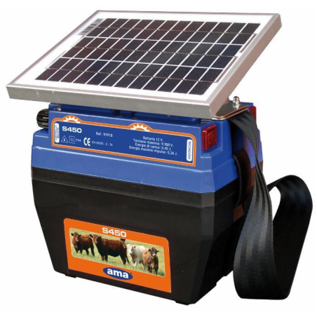 ELETTRIFICATORE S450  A PANNELLO SOLARE