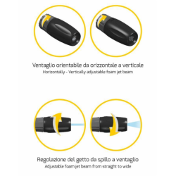 LANCIASCHIUMA CON SERBATOIO 1LT