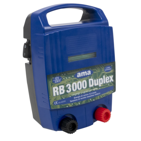 Elettrificatore Ranch Ama BR3000 con alimentazione a 12 V