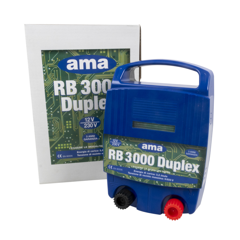 Elettrificatore Ranch Ama BR3000 con alimentazione a 12 V