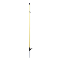 Palo fibra vetro ovale giallo 110 cm