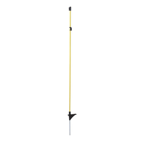 Palo fibra vetro ovale giallo 110 cm