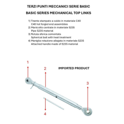 3PUNTO BASIC CAT. 1 22X2.5 400-560 MM