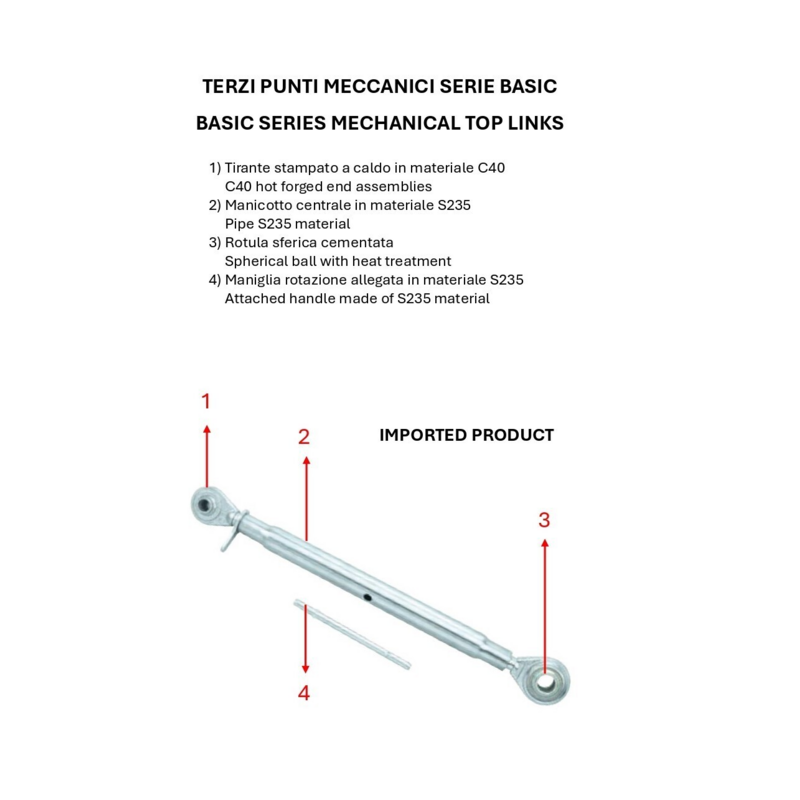 3PUNTO BASIC CAT. 1 27X3 480-690 MM