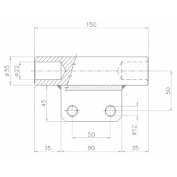 SUPPORTO CATENE ADATTABILE A FIAT 4951032