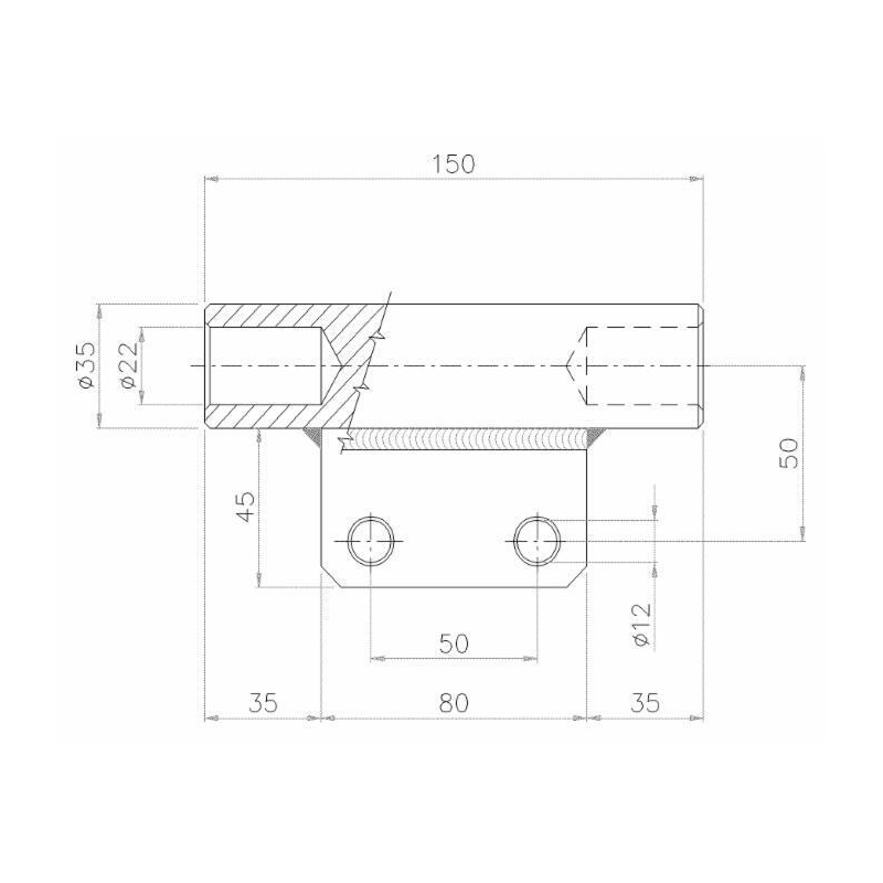 SUPPORTO CATENE ADATTABILE A FIAT 4951032