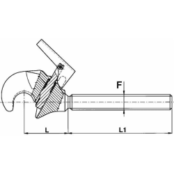 GANCIO SUPERIORE CAT.2 FILETTO M30X3