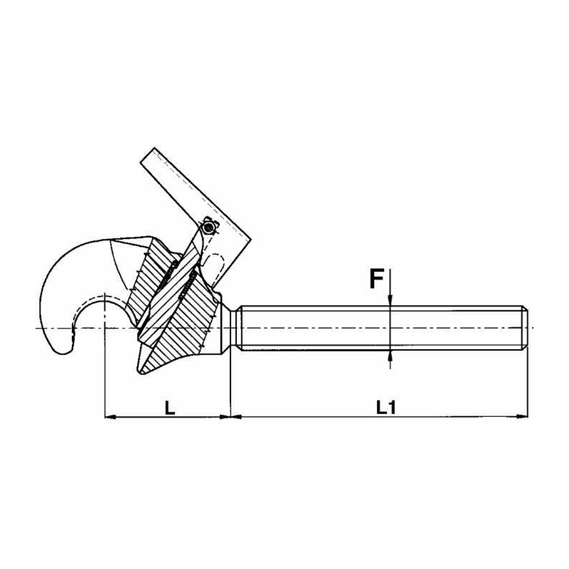 GANCIO SUPERIORE CAT.2 FILETTO M30X3