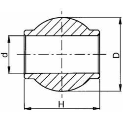 ROTULA SUPERIORE CAT.2 Ø50X51XØ25,4
