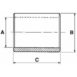 BUSSOLA RIDUZIONE Ø37 - Ø28