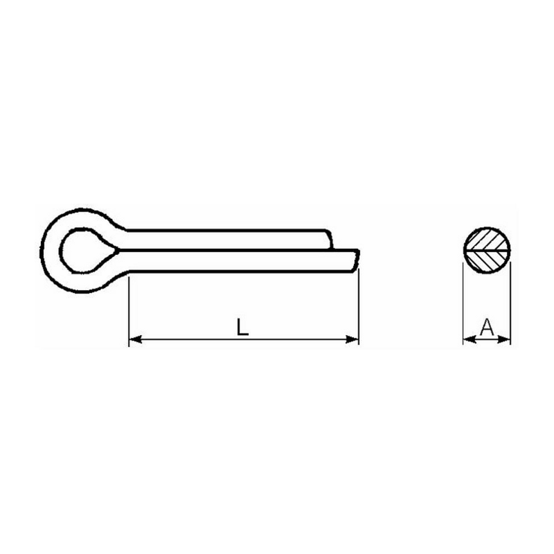 COPPIGLIA ZINCATE UNI 1336 2X30