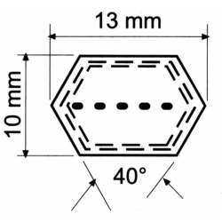 CINGHIA ESAGONALE AA105K
