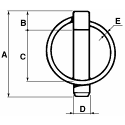SPINA SCATTO TONDA Ø9X55MM