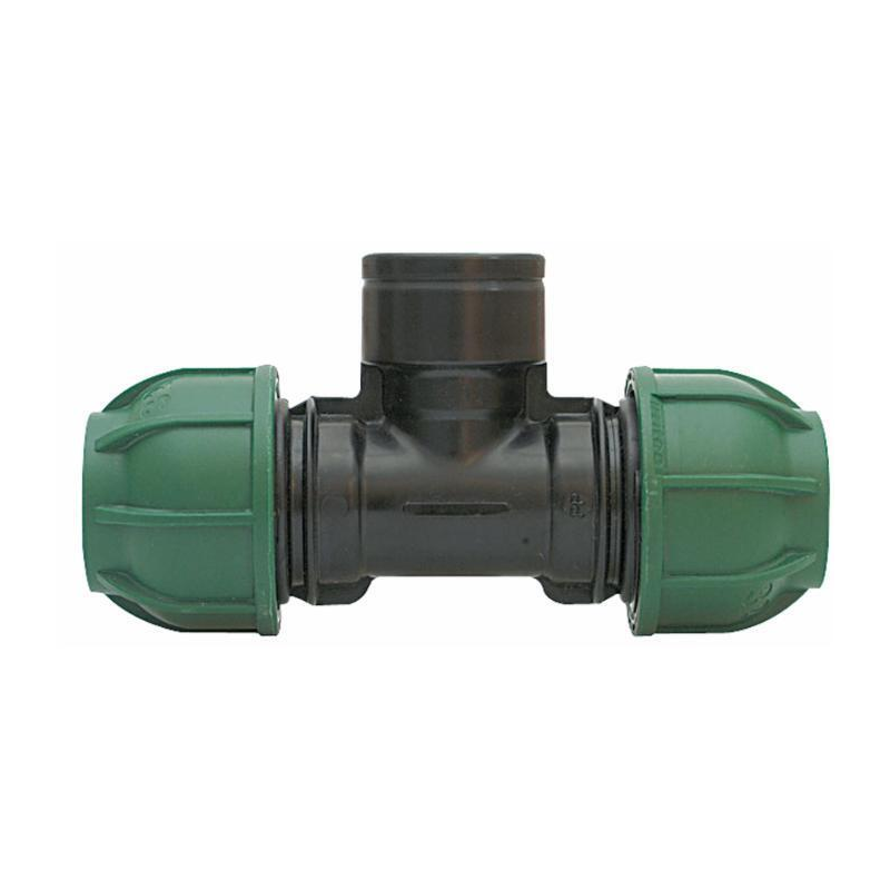 GIUNTO TEE 90°DERIVATO FILETTO FEMMINA PN10 25X3/4