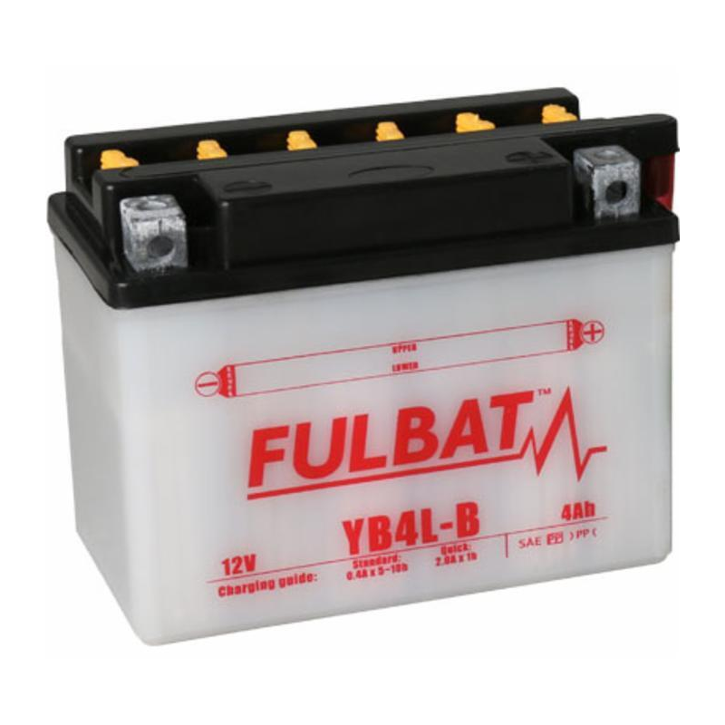 BATTERIA CB4L-B 12V/4AH -+ KIT