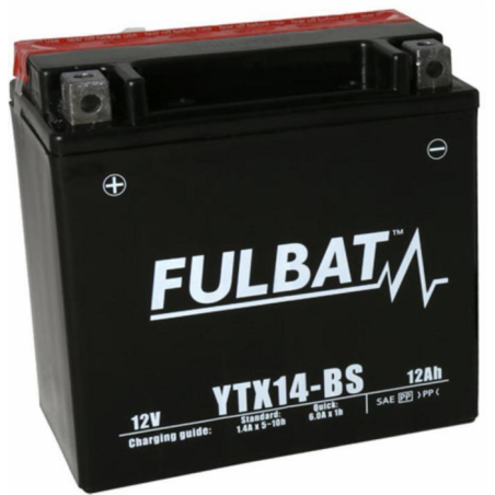 BATTERIA CBTX14-BS 12V/14AH +- KIT