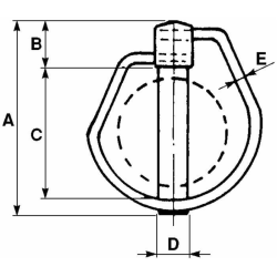SPINA SCATTO FORGIATA Ø15X82MM