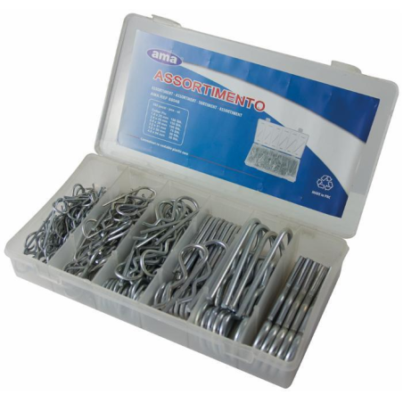 ASSORTIMENTO COPPIGLIE A MOLLA 150 PEZZI