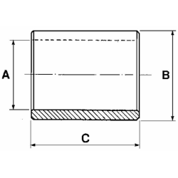 BUSSOLA RIDUZIONE Ø22 - Ø16