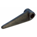 CERNIERA BOMBATA LEGGERA Ø12 MM.