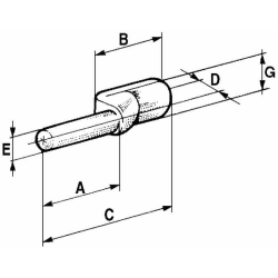 PERNO PER CERNIERE Ø 13 MM.