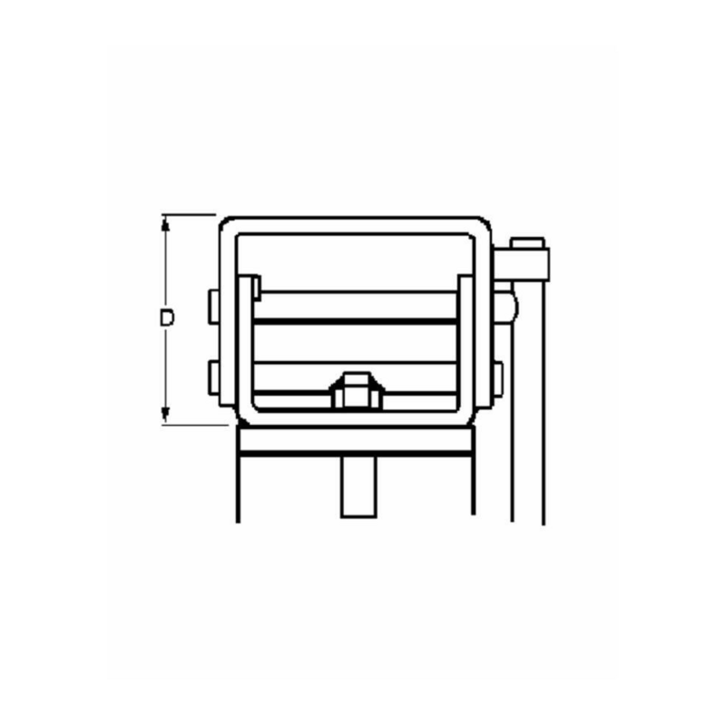 SERVOTIMONE TIPO CRIC Ø70X170