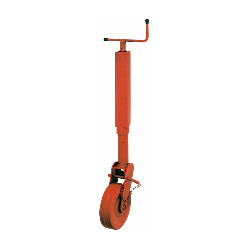 SERVOTIMONE CON RIBALTAMENTO MANUALE E BLOCCAGGIO RUOTA A SPINA 230X60MM