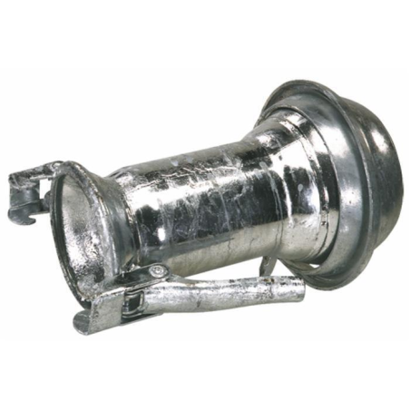 MAGGIORAZIONE CONICA CON GIUNTI SFERICI, FEMMINA 120 X MASCHIO 150MM