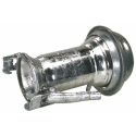 MAGGIORAZIONE CONICA CON GIUNTI SFERICI, FEMMINA 100 X MASCHIO 150MM