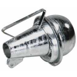 SFERA ZINCATA CON CONO Ø120MM