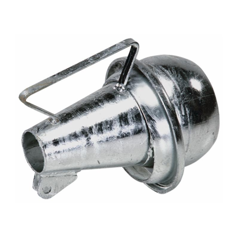 SFERA ZINCATA CON CONO Ø120MM