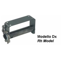 VERRICELLO DESTRO PER MOTOCOLTIVATORE Ø42MM.