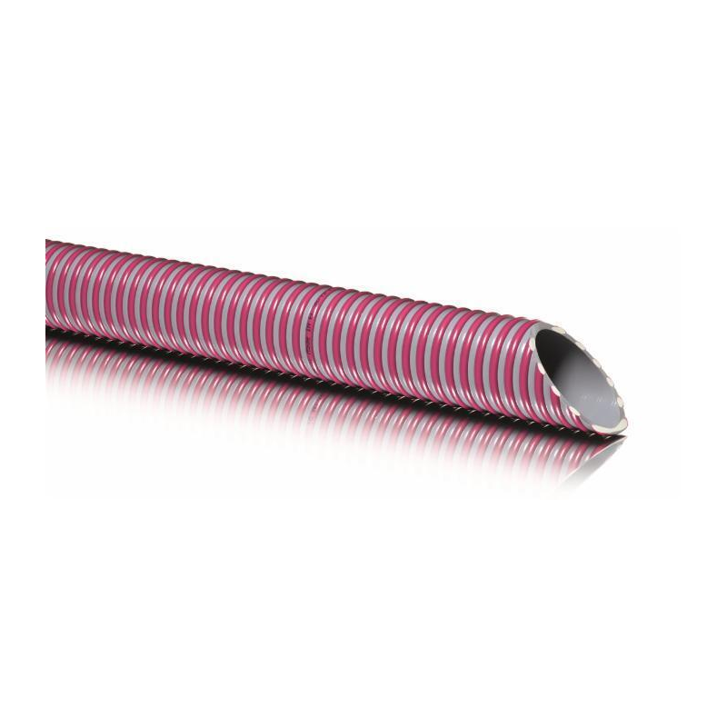 TUBO DI ASPIRAZIONE IN PVC LUNGHEZZA 30MT, Ø 102MM
