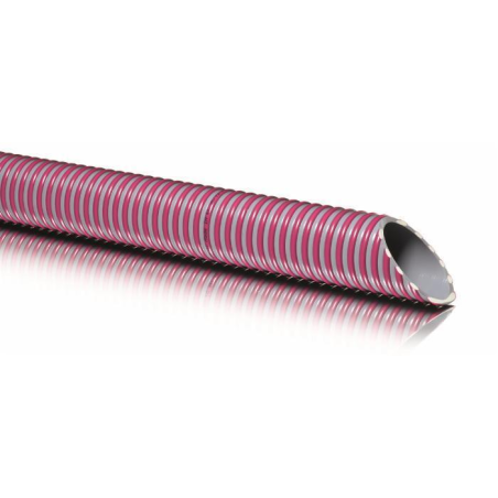 TUBO DI ASPIRAZIONE IN PVC LUNGHEZZA 20MT, Ø 152MM