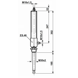 CILINDRO OLEODINAMICO PER SARACINESCHE 4"-5"-6".