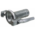 CONTROSFERA ZINCATA CON TRONCHETTO PORTAGOMMA Ø 80MM