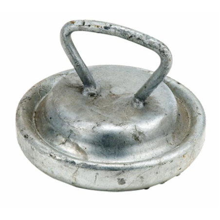 TAPPO CONTROSFERA ZINCATO "BAUER" Ø 133MM