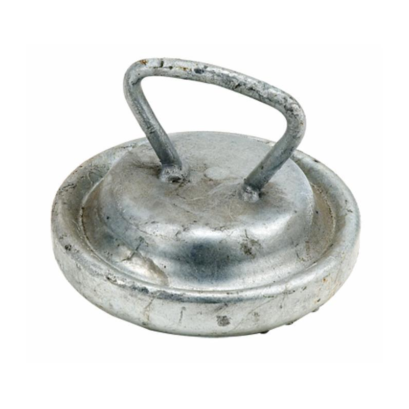 TAPPO CONTROSFERA ZINCATO "BAUER" Ø 159MM