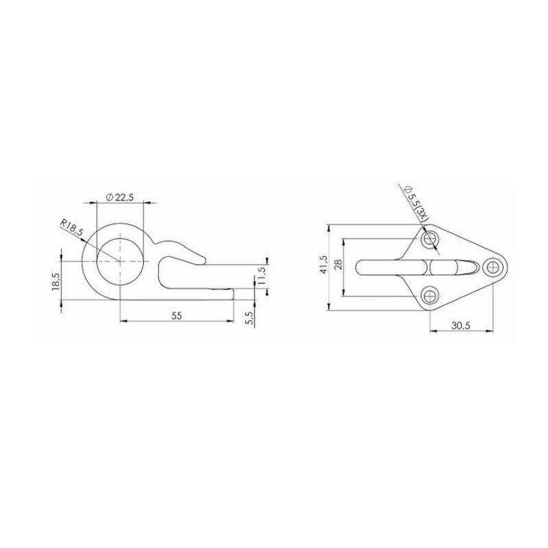 TENDIFUNE LEGGERO LUNGHEZZA 73,5MM