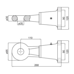 OCCHIONE FLANGIATO CAT. CUNA E3 OMOLOGATO