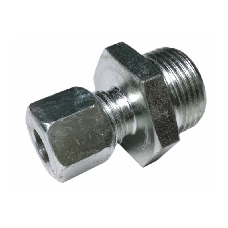 RACCORDO DRITTO M22X1,5 PER TUBO Ø 8MM