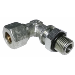 RACCORDO A GOMITO M22X1,5 PER TUBO Ø 16MM