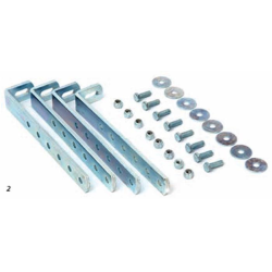 STAFFE PER MONTAGGIO VERTICALE CASSETTE PORTA ATTREZZI