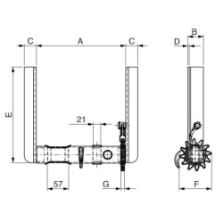 VERRICELLO TENDICINGHIA Ø 48MM DX