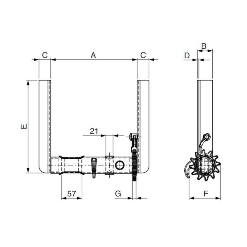 VERRICELLO TENDICINGHIA Ø 48MM DX