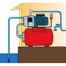 GRUPPO PRESSURIZZAZIONE A FUNZIONAMENTO AUTOMATICO 600W