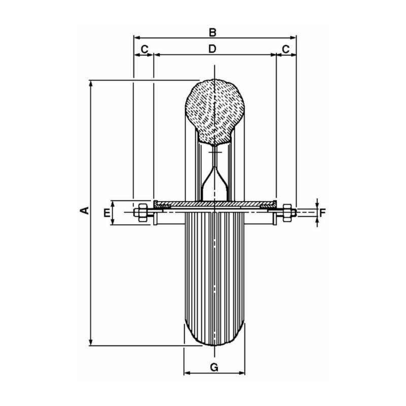 RUOTA SEMIPNEUMATICA PER CARRIOLA - NERA